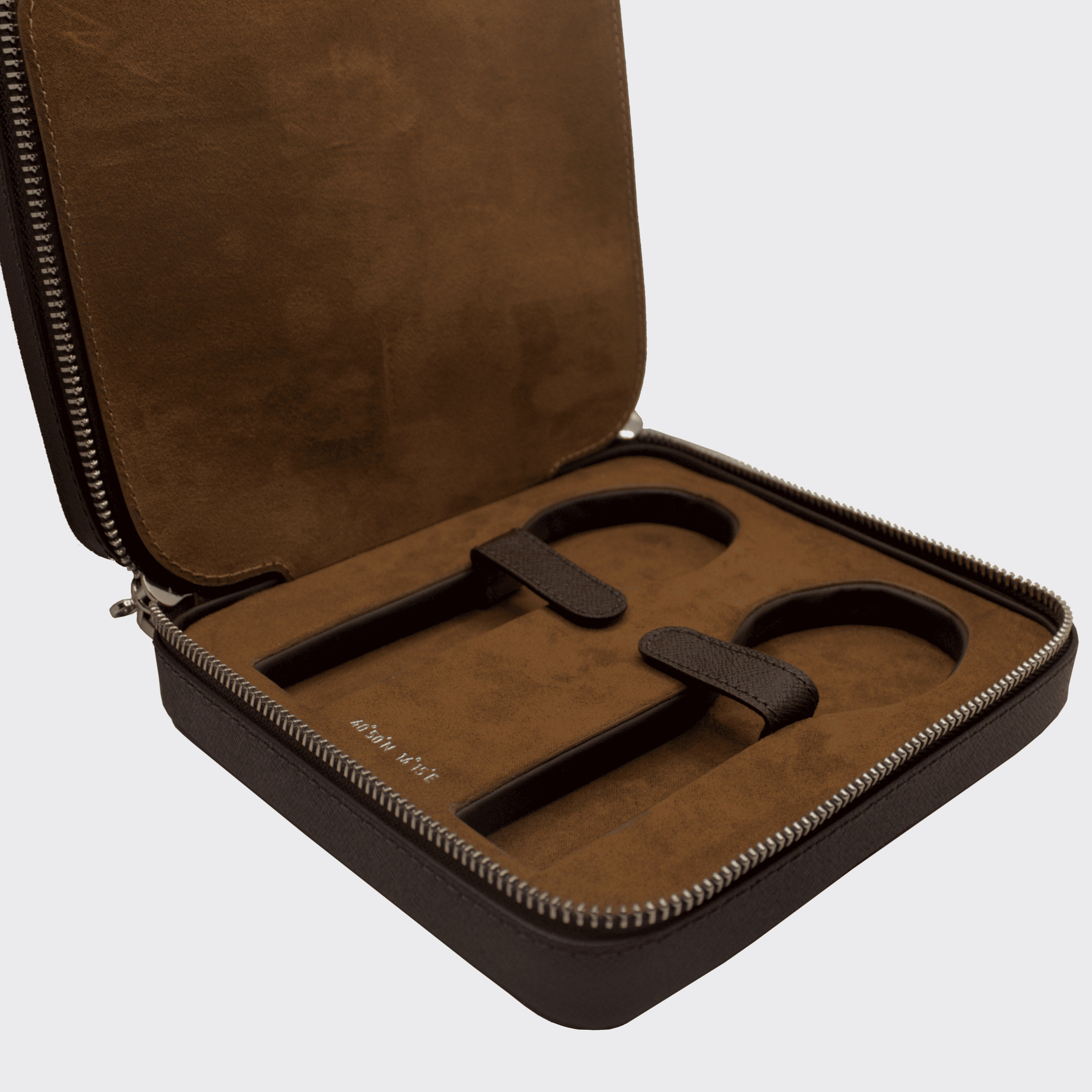 SAFFIANO 4 SLOT WATCH BOX