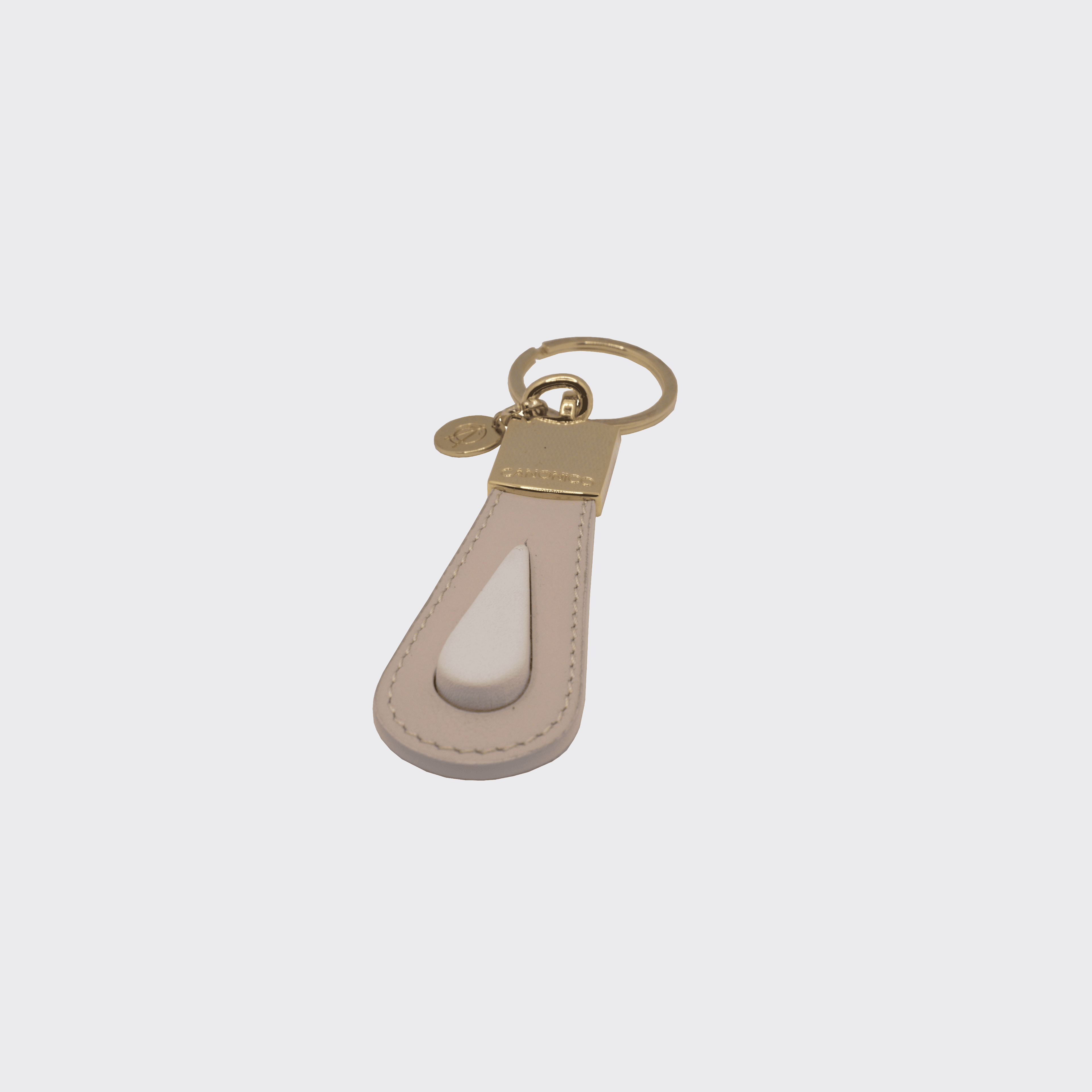 DROP LEATHER KEYRING