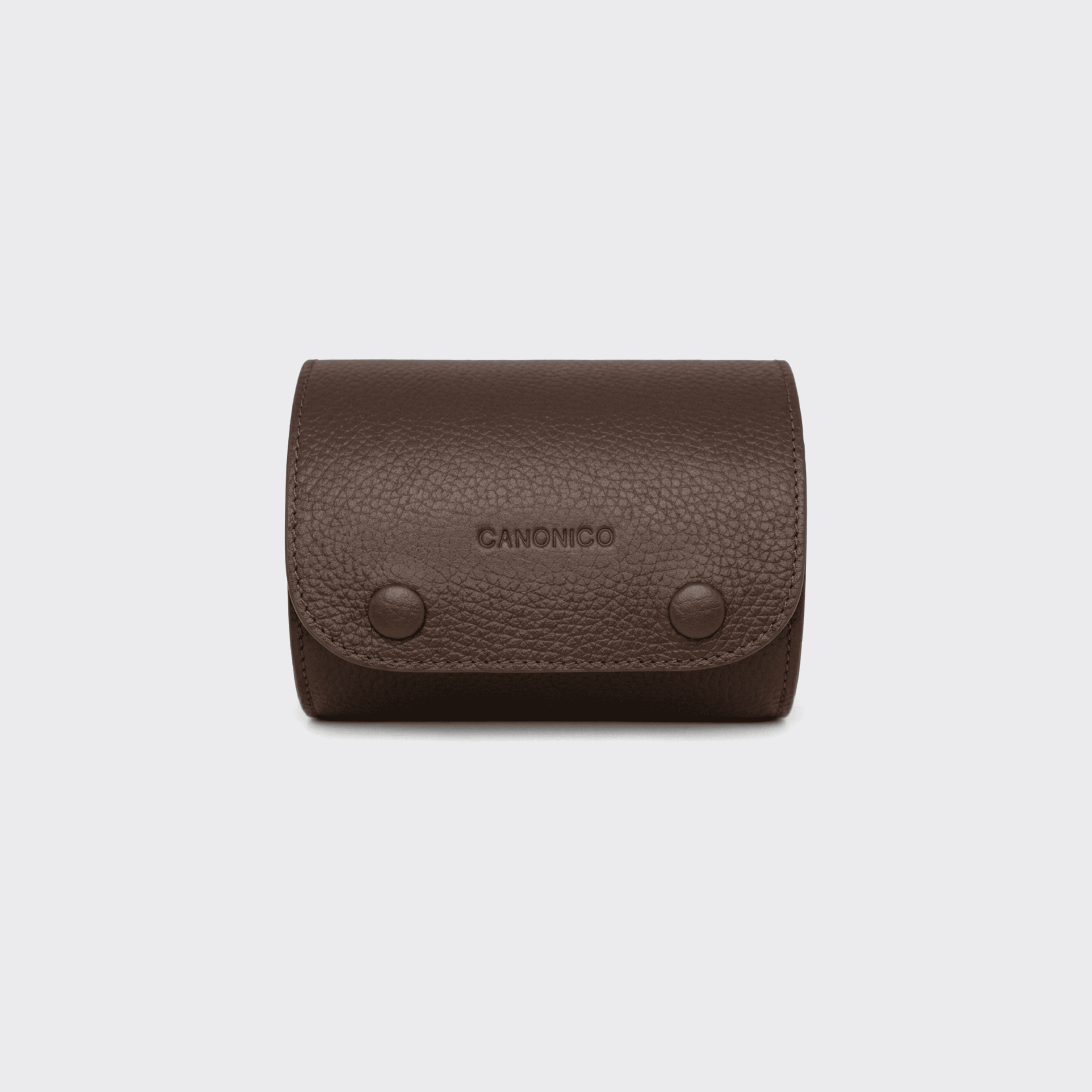 LEATHER 2 SLOT WATCH ROLL