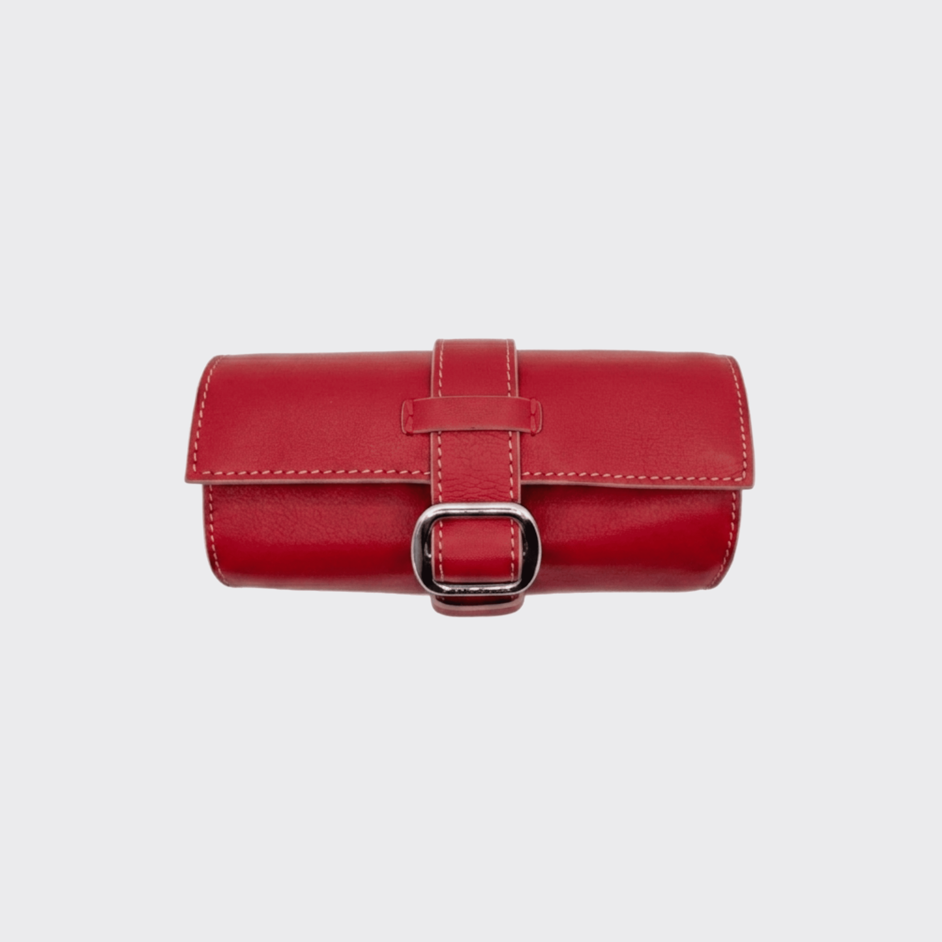 LEATHER 6 SLOT SOFT WATCH ROLL