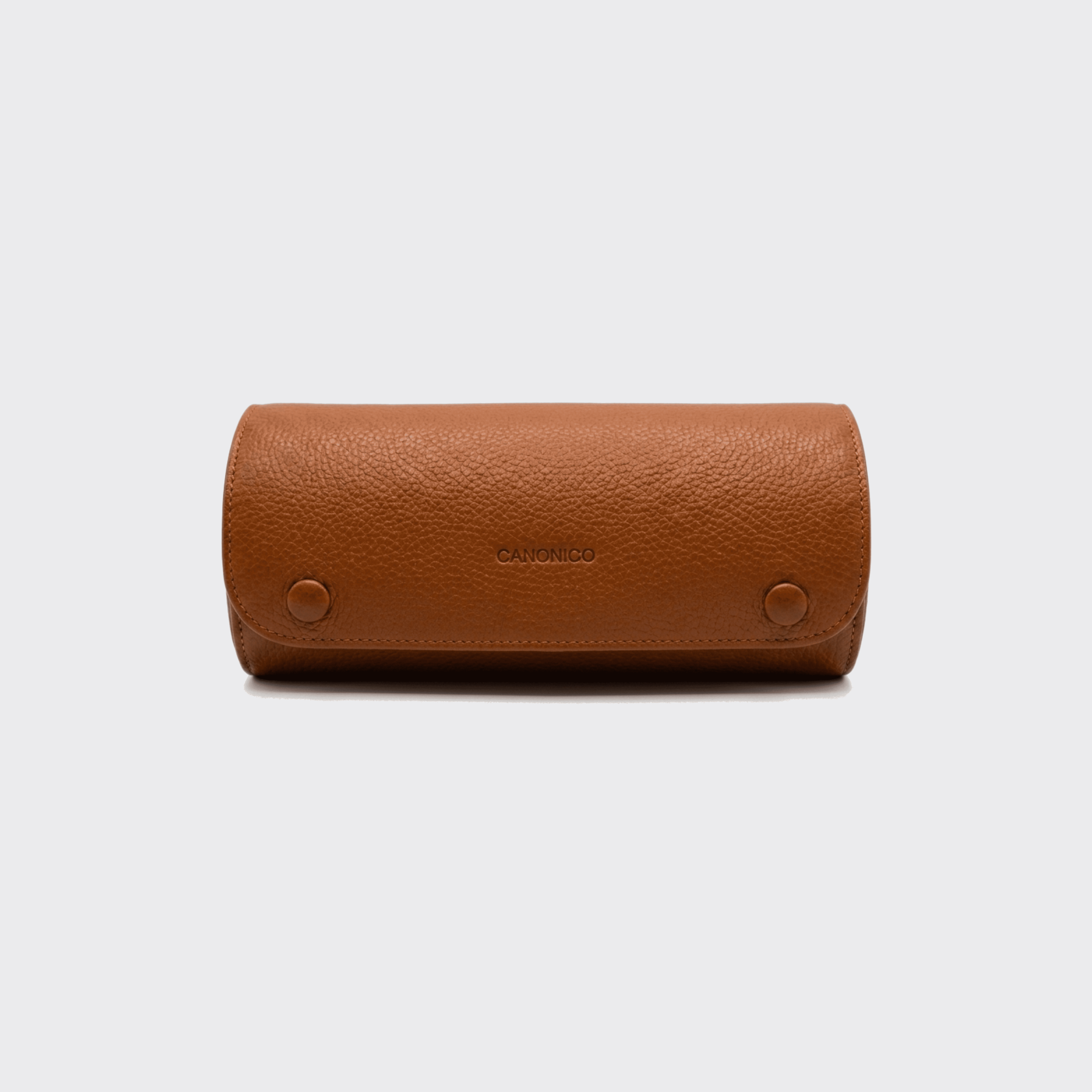 LEATHER 3 SLOT WATCH ROLL