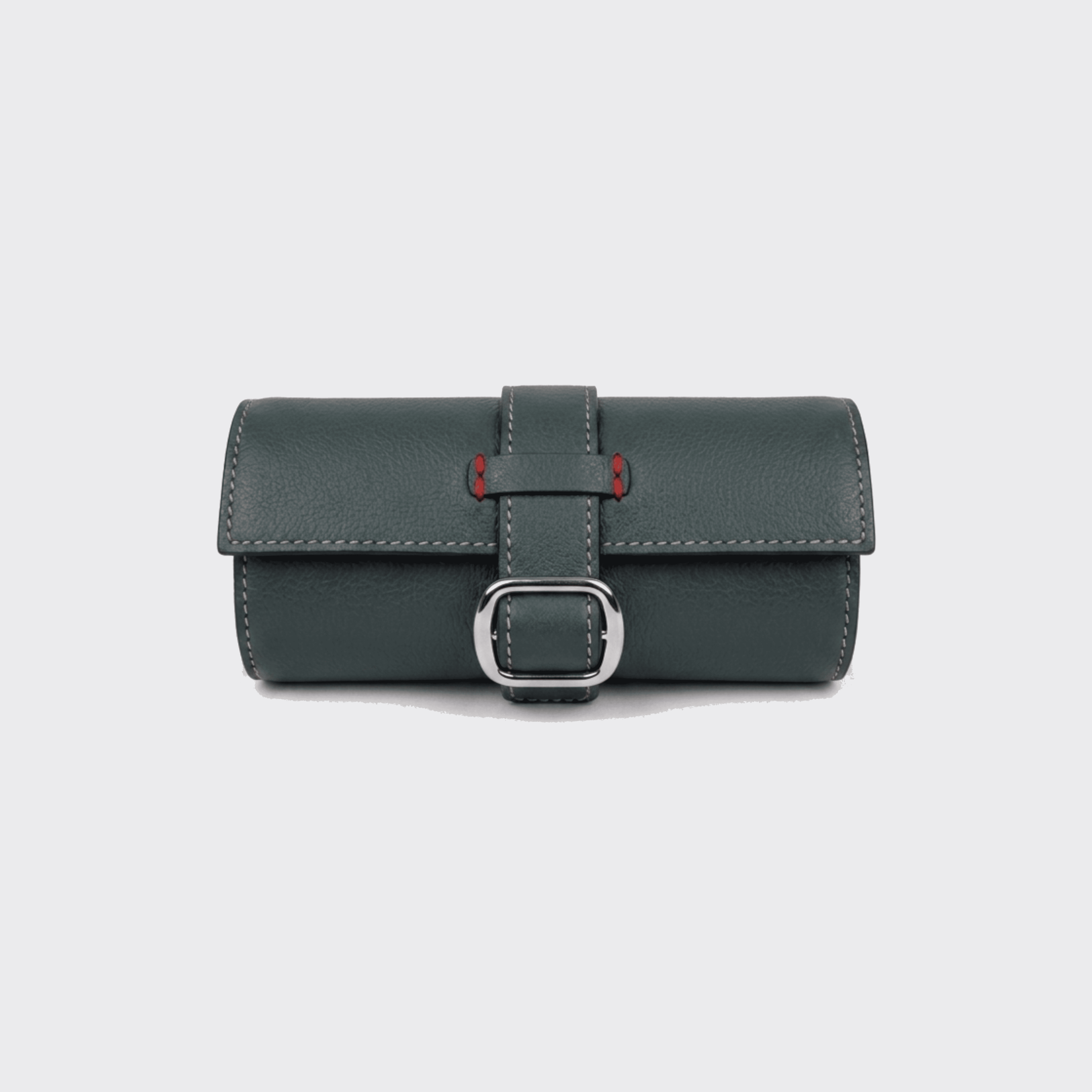 LEATHER 6 SLOT SOFT WATCH ROLL