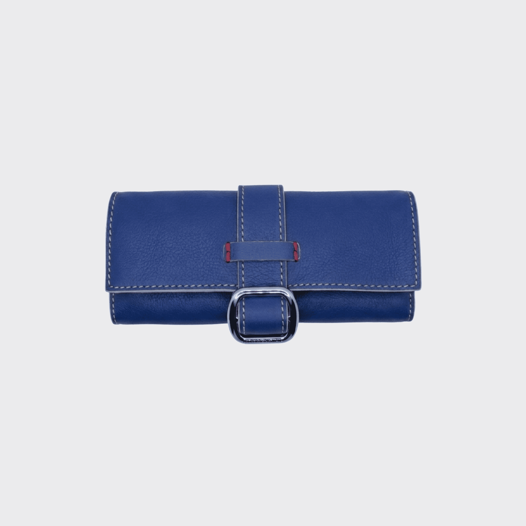 LEATHER 3 SLOT SOFT WATCH ROLL