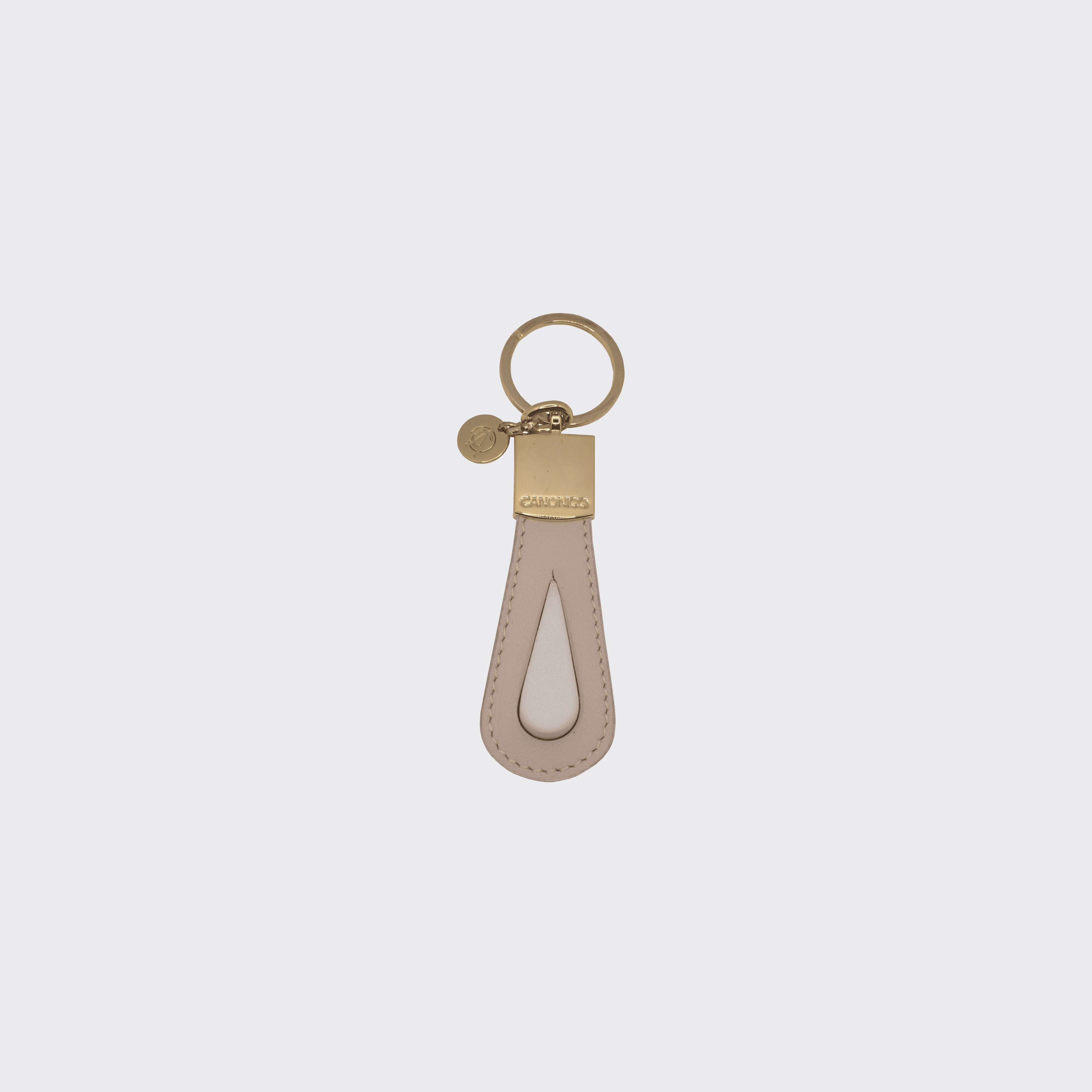 DROP LEATHER KEYRING