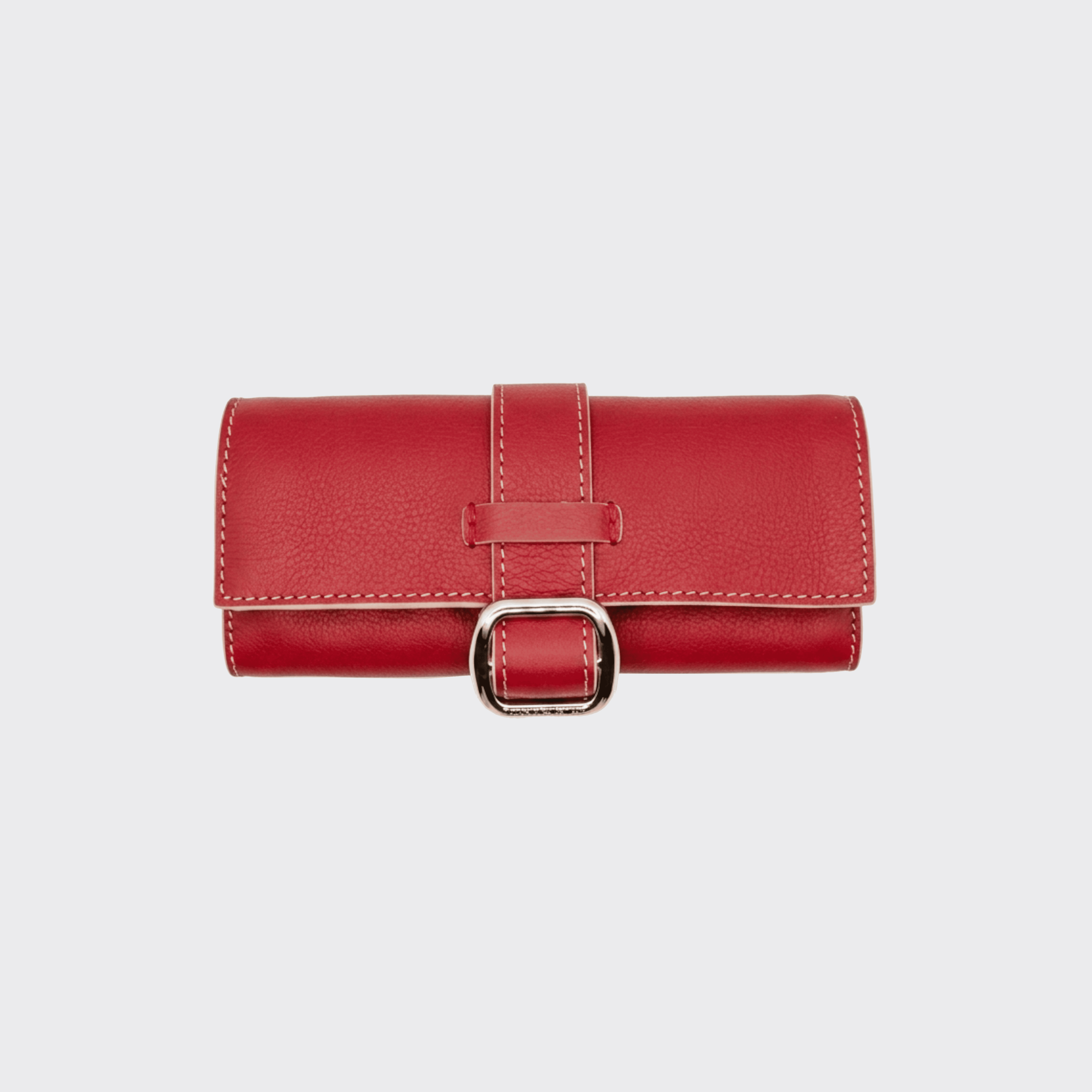 LEATHER 3 SLOT SOFT WATCH ROLL