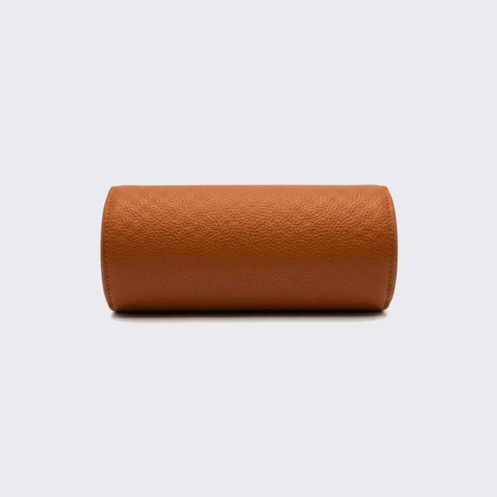 LEATHER 3 SLOT WATCH ROLL