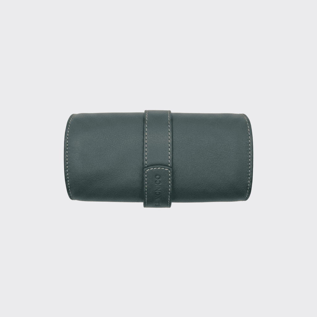 LEATHER 6 SLOT SOFT WATCH ROLL