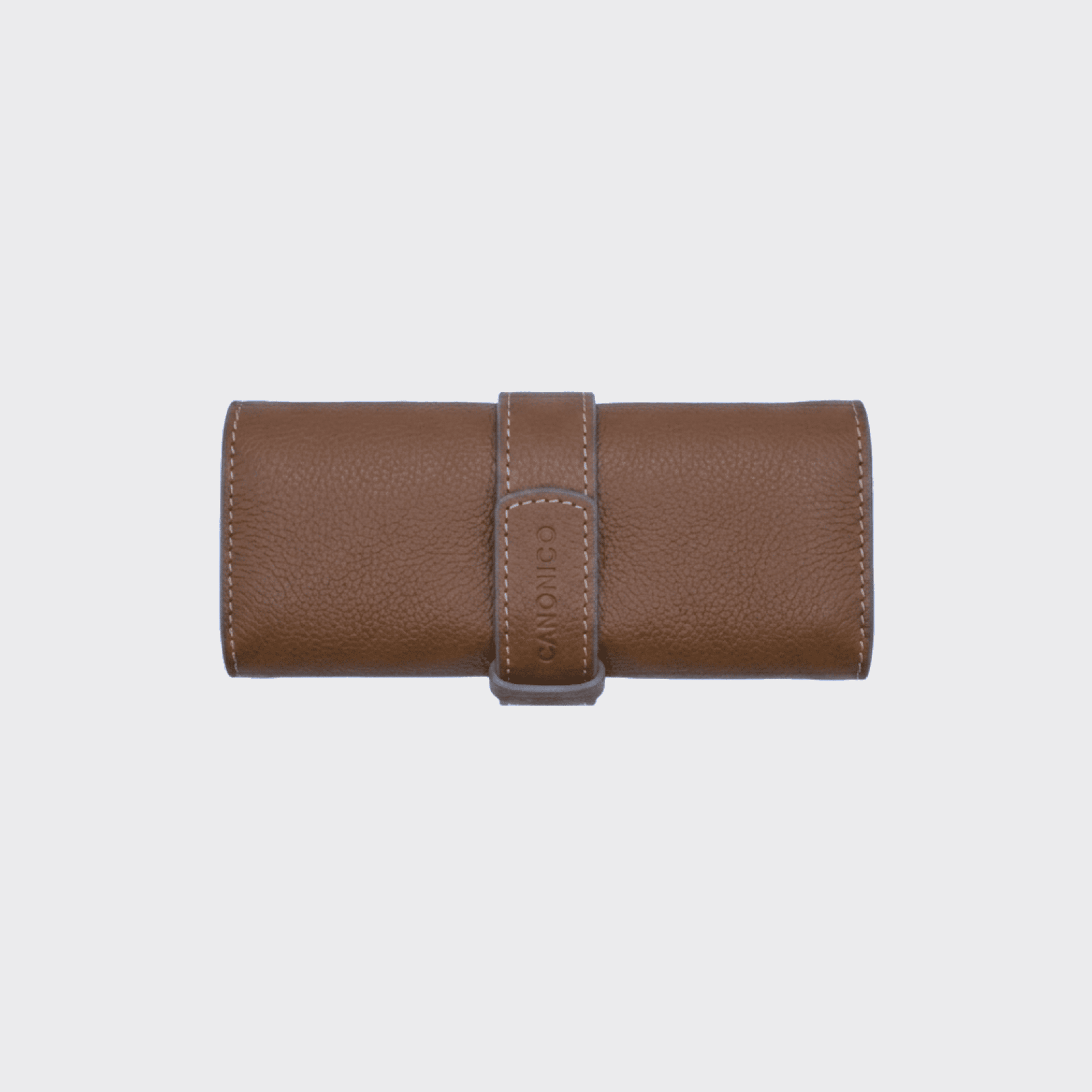 LEATHER 3 SLOT SOFT WATCH ROLL