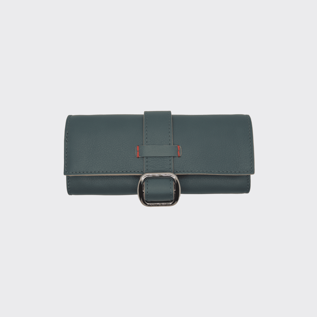 LEATHER 3 SLOT WATCH ROLL