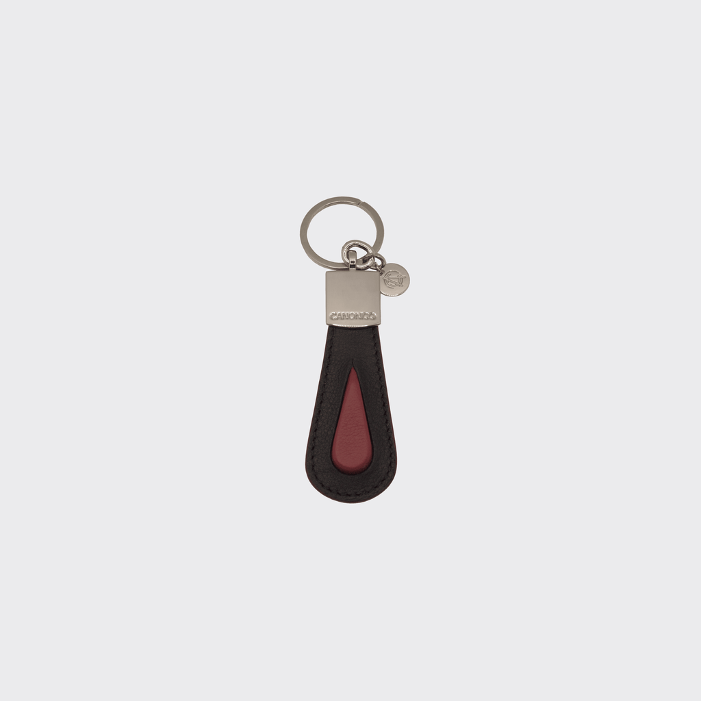 DROP LEATHER KEYRING