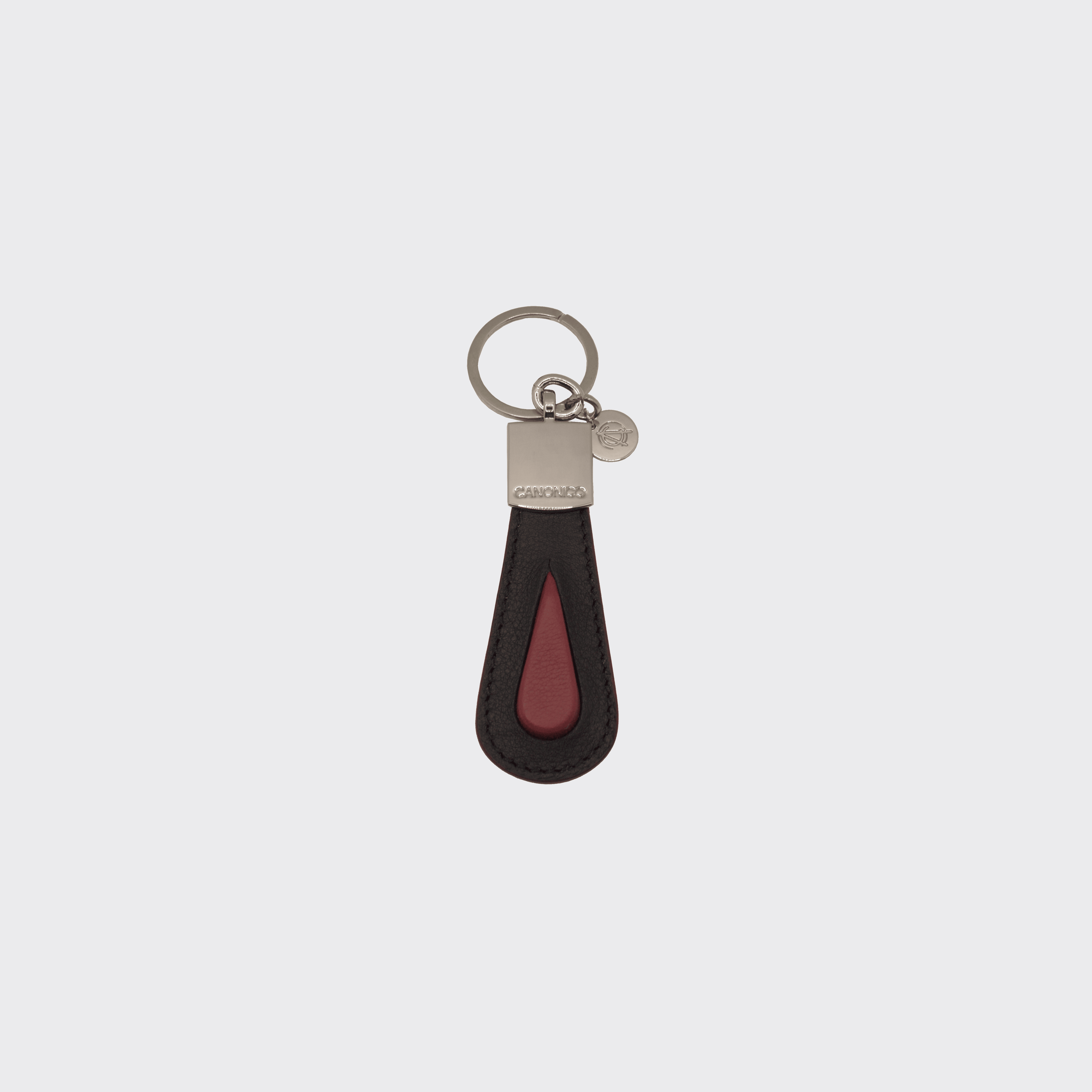 DROP LEATHER KEYRING