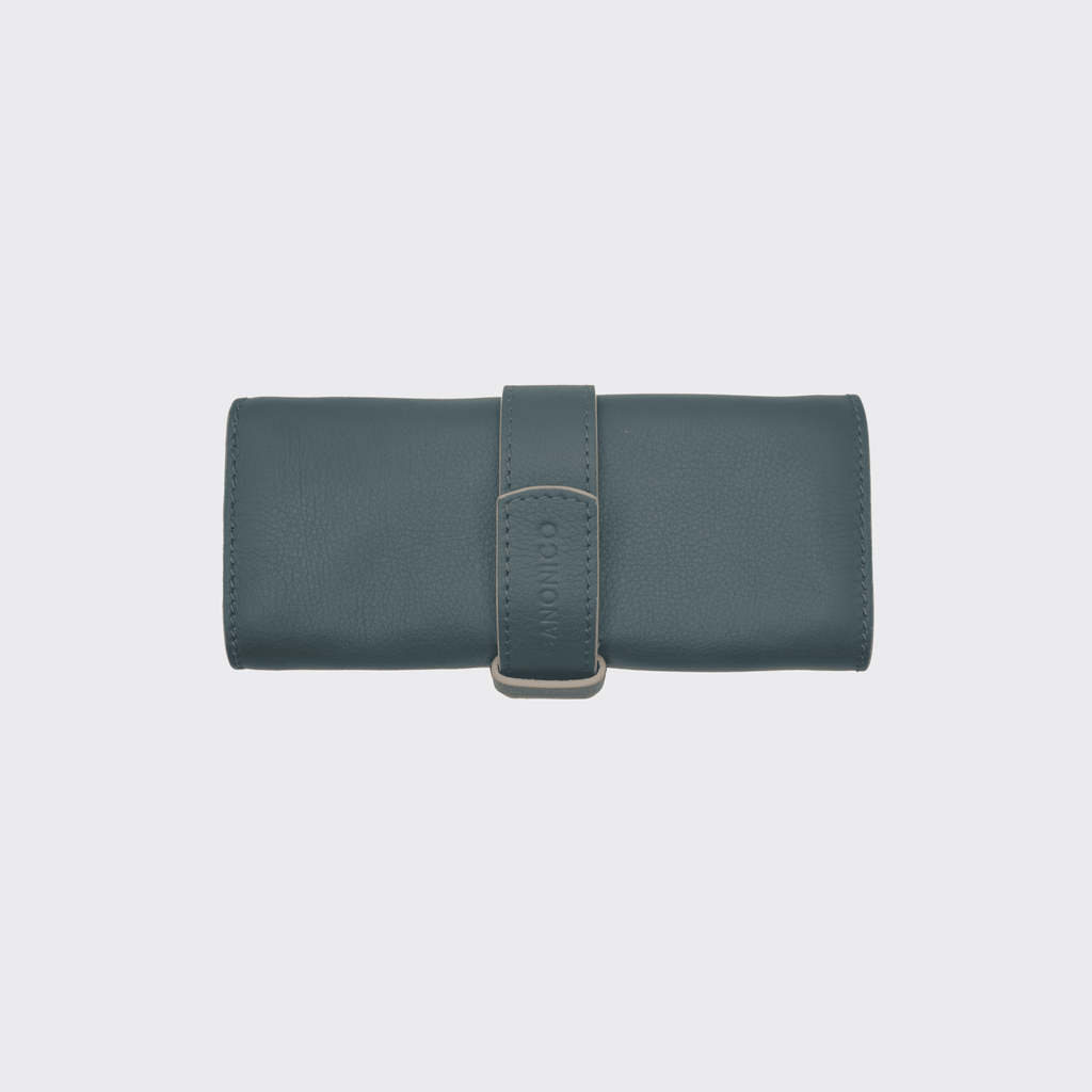 LEATHER 3 SLOT WATCH ROLL